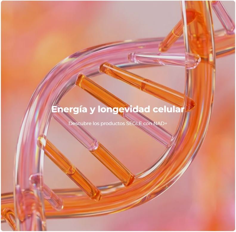 Energía y longevidad celular · productos SEGLE con NAD+