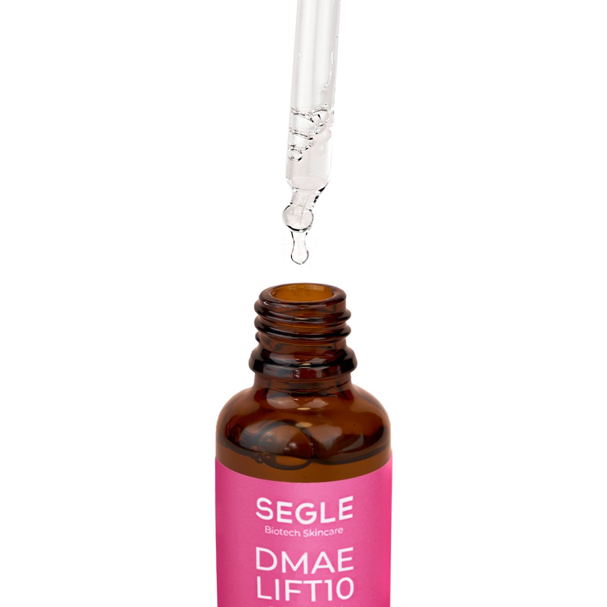 Detalle del envase de DMAE LIFT 10 Sérum SEGLE