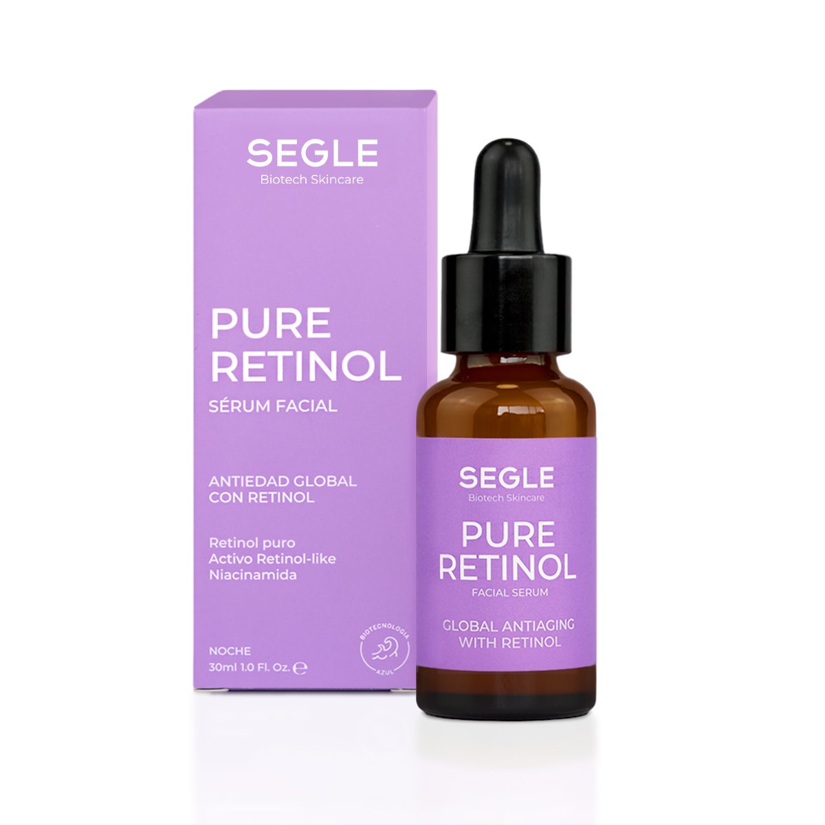 Pure Retinol Serum SEGLE, otro ángulo