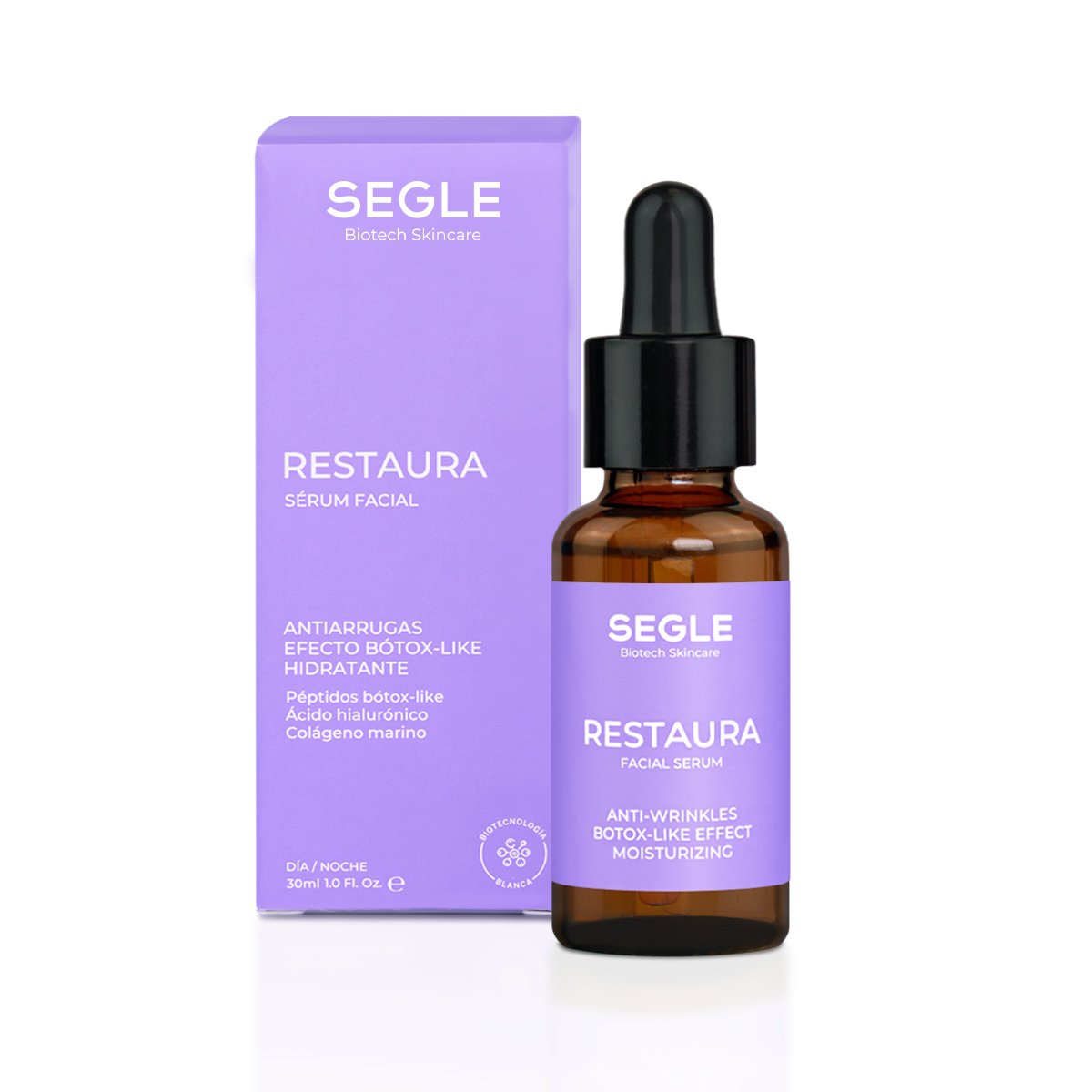 Restaura Serum SEGLE, otro ángulo