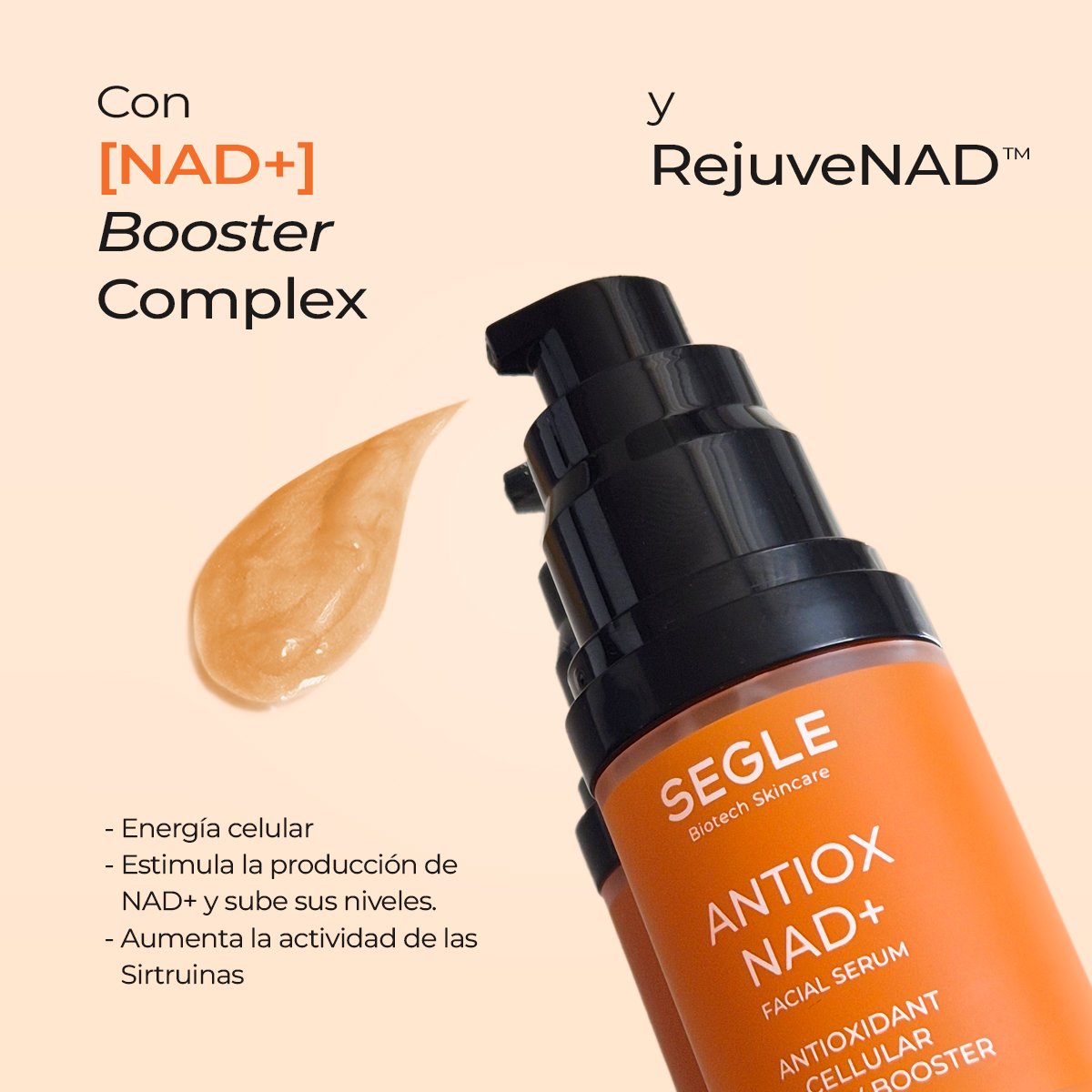 ANTIOX NAD+ Serum SEGLE, vista 5
