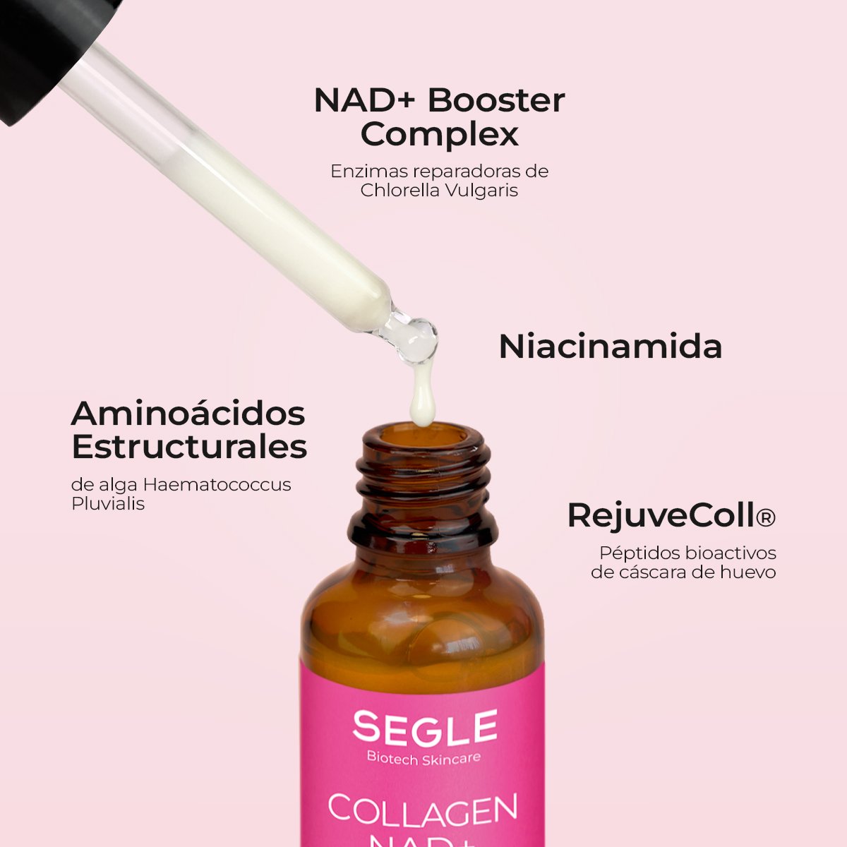 COLLAGEN NAD+ Serum SEGLE, vista 3